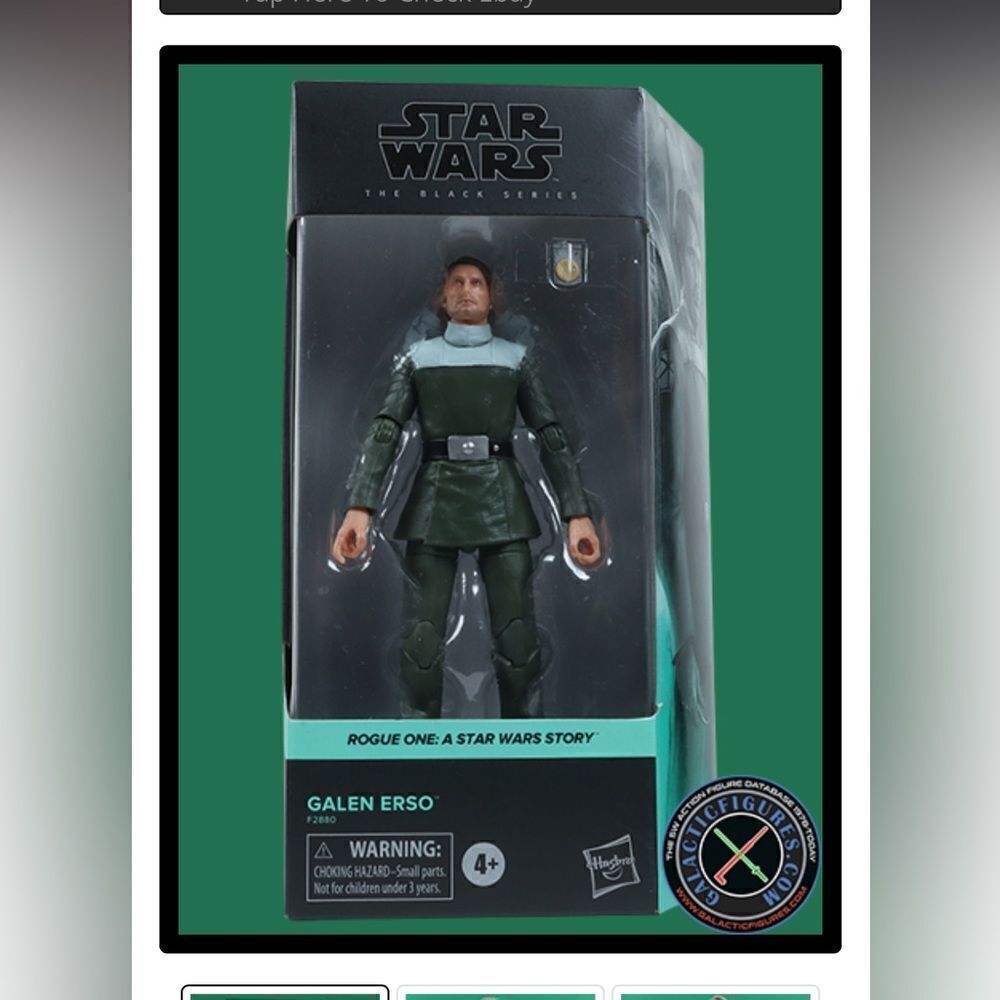 𝅺STAR Wars Galen Erso The Black Series Rouge 1 6” Action Figure Hasbro 2021